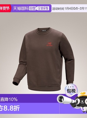 加拿大直邮始祖鸟Emblem Fleece男式圆领抓绒衫