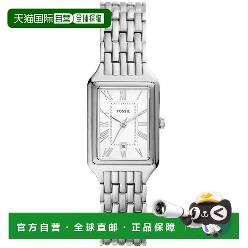 自营Fossil女式拉奎尔-银色 美国奥莱直发