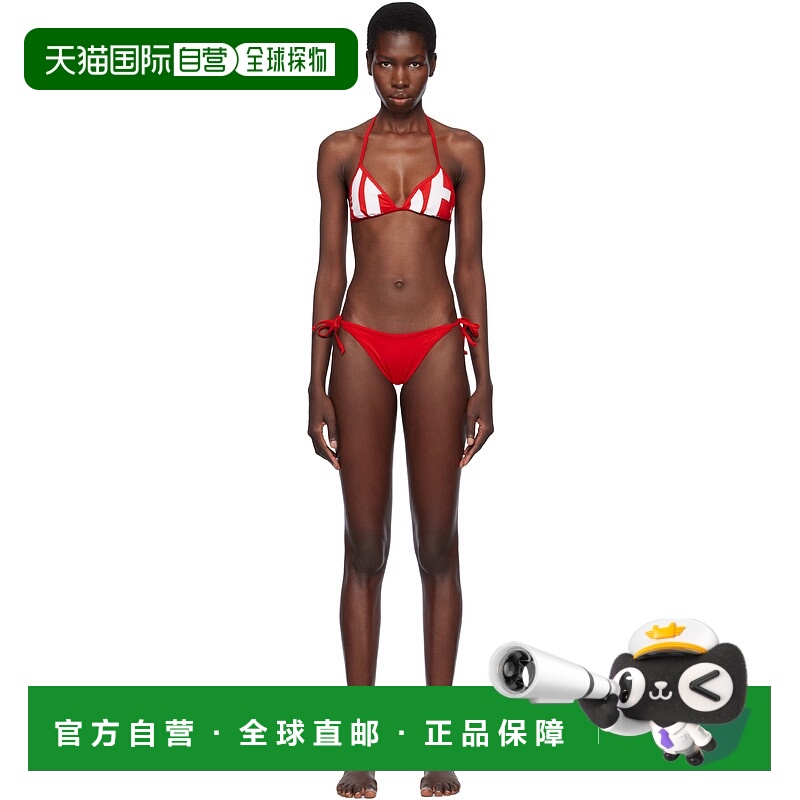 1h可退 香港直邮潮奢 Diesel 迪赛 女士 红色 Bfb-Sees-A & Brazi