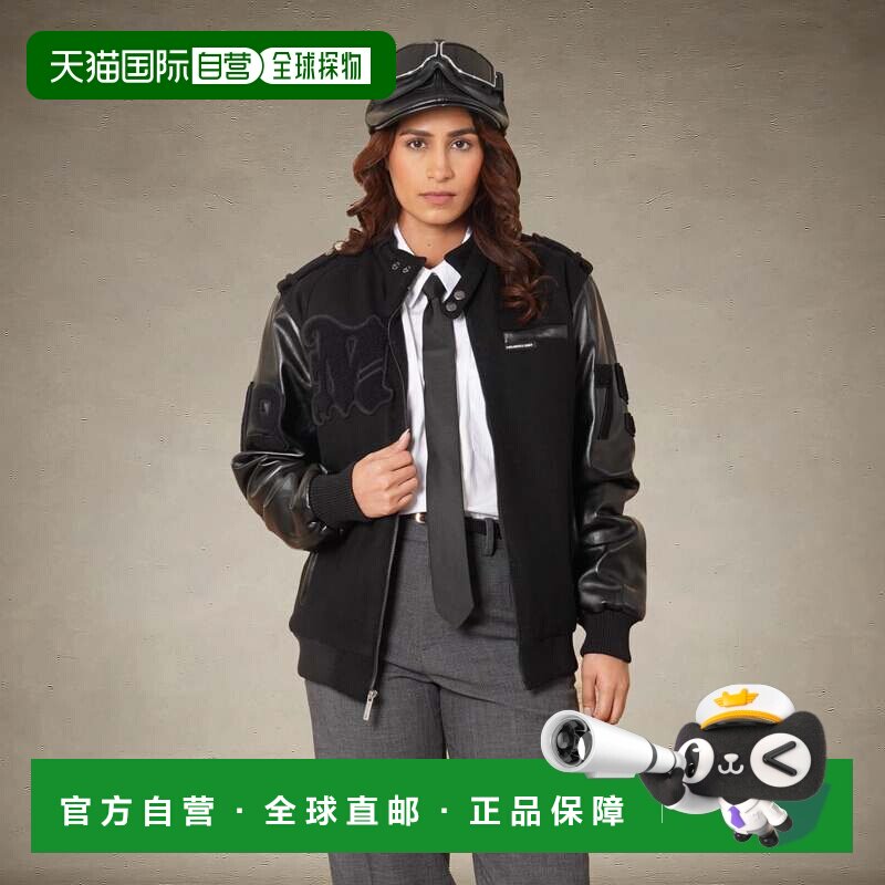 自营 members only女士大号运动夹克 - 黑色 美国奥莱直发长袖