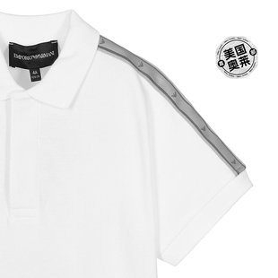 白色 armani白色 衫 直发 Polo 美国奥莱