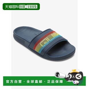 AQBL100582儿童凉鞋 Wordmark 蓝色滑套JOBB1 Rivi 自营Quiksilver