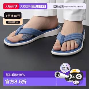 1h可退 【美国直邮】clarks 女士 凉鞋坡跟