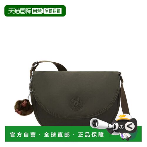 自营Kipling Zayd斜挎包-field green 美国奥莱直发