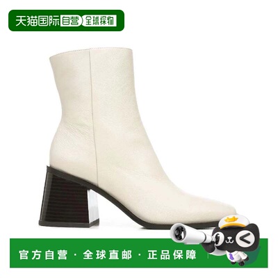 自营Women's Sam Edelman Winnie Boots Ivory Square Toe Block