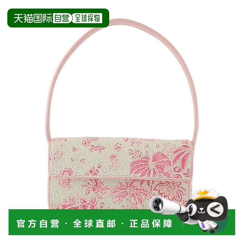 自营staudTommy Shoulder Bag - Viscose - Pink - pink 美国奥莱