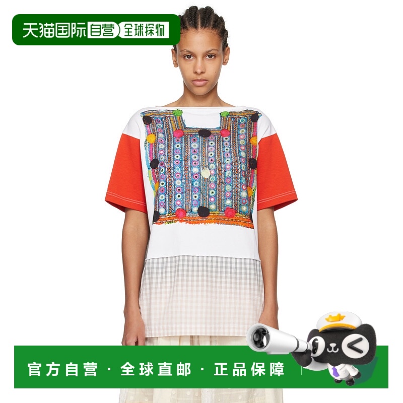 1h可退 香港直邮潮奢 tao 女士 多色印花 T 恤 TMT001051 舒适时