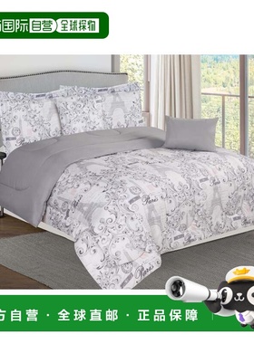 自营Bibb Home 5 Piece Comforter Set with Decorative Pillows