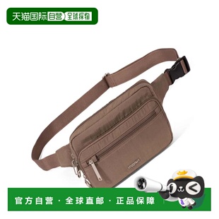 自营baggallini Securtex Anti-Theft Belt Bag Sling - portobel