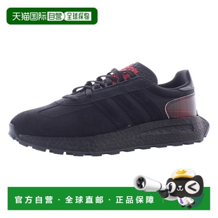 平底低帮系带黑色舒适经典 美国直邮Adidas阿迪达斯男士 运动鞋