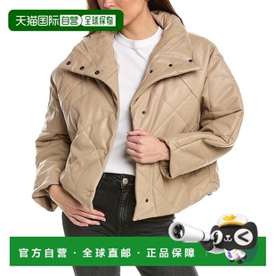 York New Quilted Jacket 美国奥莱直发外套 自营 brown Oat