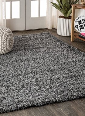 jonathan yMercer Shag Plush Area Rug - charcoal 【美国奥莱】