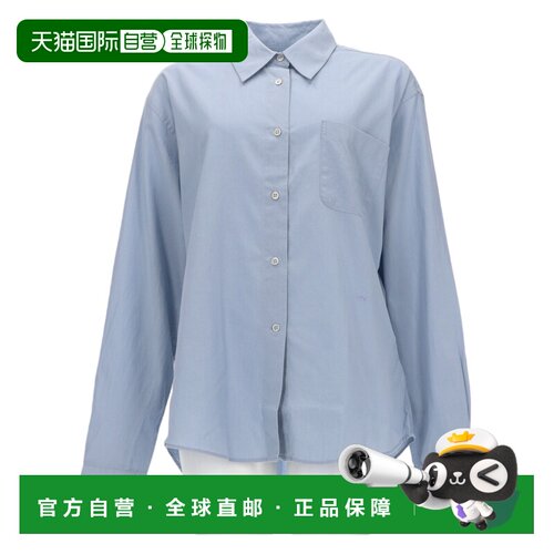 自营our legacy永远宽松-蓝色Tencel-棉质衬衫-灰色 美国奥莱直发