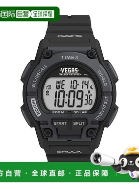 自营 Timex致敬NHL男士手表-黑色 美国奥莱直发天美时