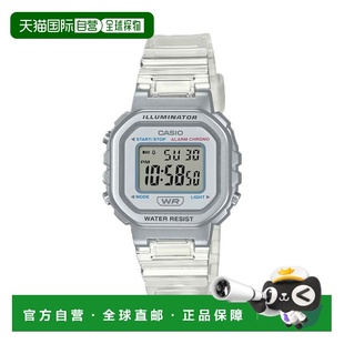 自营Casio Women's Transparent White Digital Watch - LA-20WHS