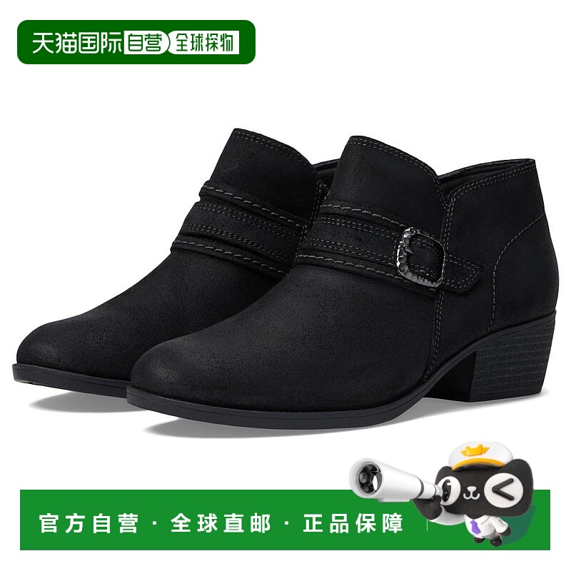 美国直邮Clarks 女士麂皮靴子女靴短靴爆款女鞋