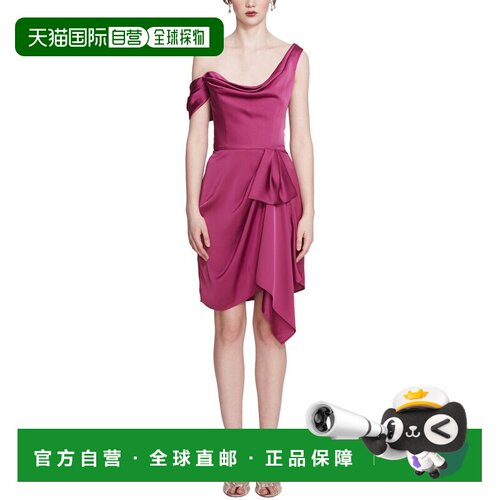自营Marchesa Notte Mini Dress - Purple 连衣裙美国直发奥莱