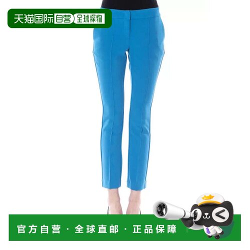 自营BYBLOS Polyester Women Skinny Women's Pant - light blue