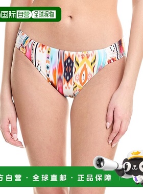 自营 La Blanca Desert Dreams Sash Bikini Bottom - multi 美国