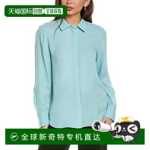 lafayette new 自营 148 yorkLafayette 148纽约丝绸苏格兰衬衫