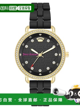 自营 Juicy Couture Metal 女士手表 - 黑色 美国奥莱直发