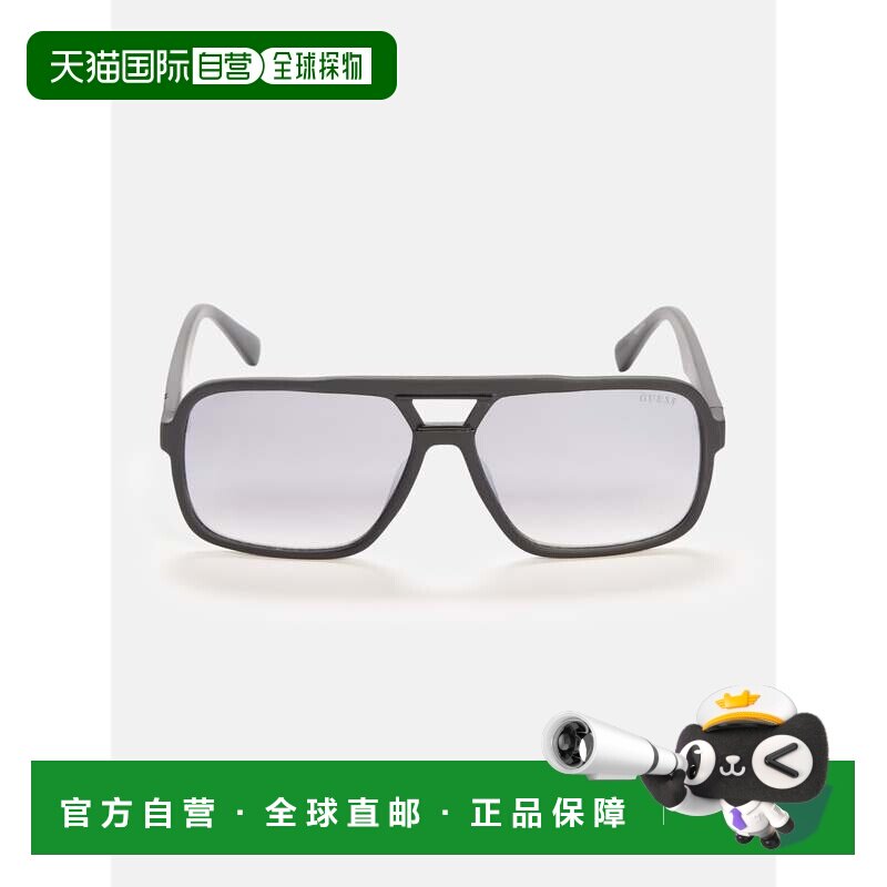 自营guess圆形 Navigator 太阳镜 - 灰色混色纯色 美国奥莱直发