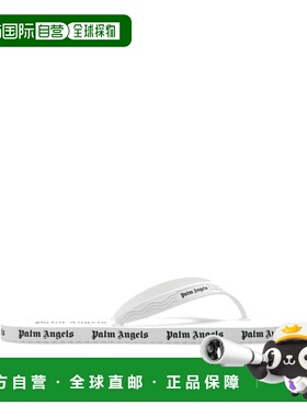 自营Palm Angels Rubber Women's Slides - white 美国奥莱直发