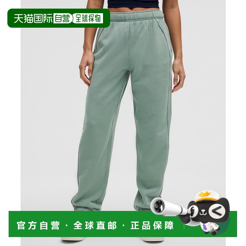 1h可退 香港直邮潮奢 Lululemon 女士 *Regular 防水面料中腰宽松