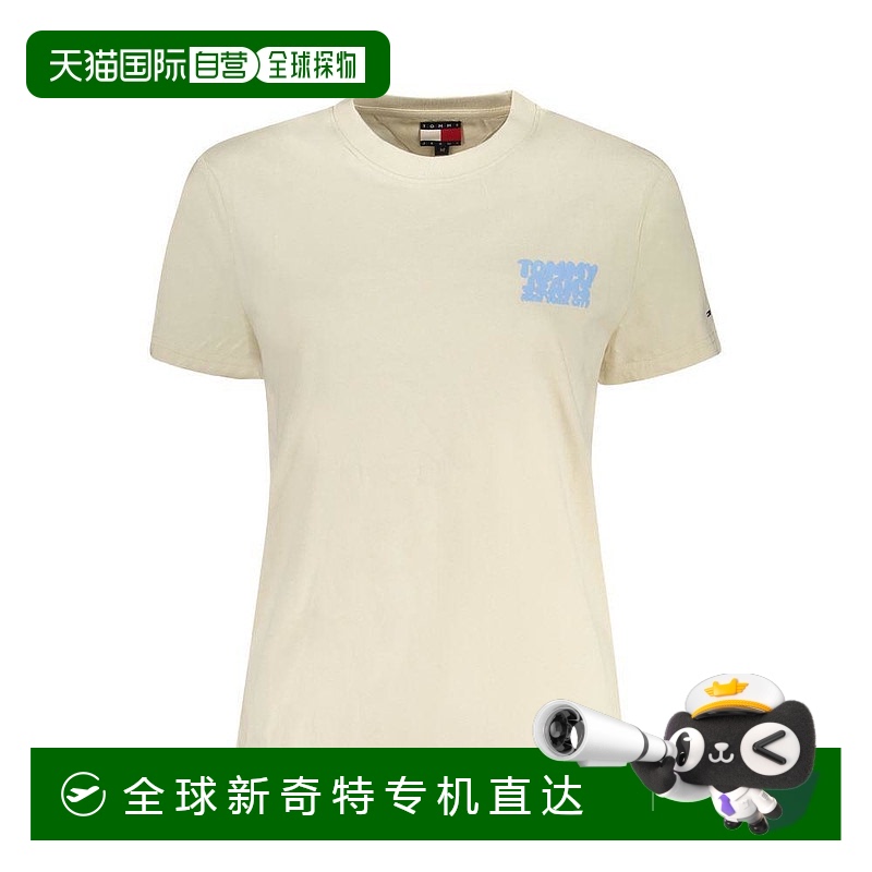 1h可退 【美国直邮】tommy hilfiger 女士 衬衫刺绣上衣