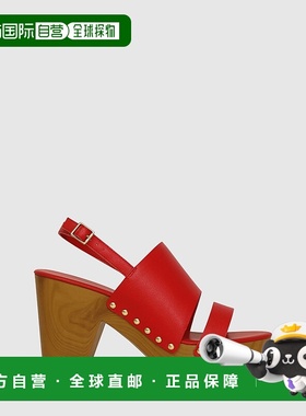 自营 belle & bloomFire On Fire Clog鞋-红色 美国奥莱直发