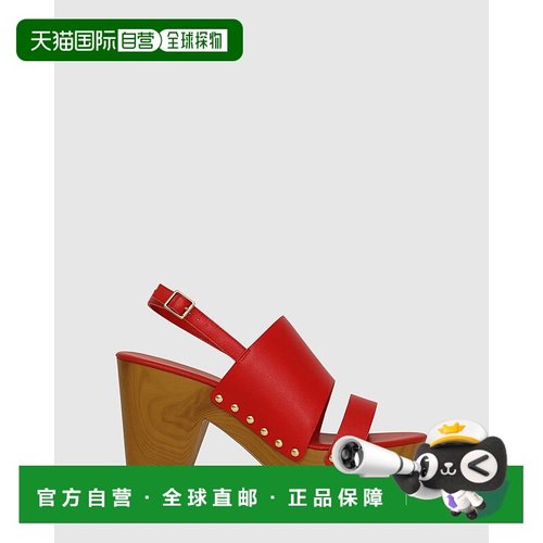 自营 belle & bloomFire On Fire Clog鞋-红色 美国奥莱直发