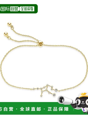 sterling forever星座手链 - 金-处女座 【美国奥莱】直发礼物