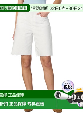 自营joe's jeansJoe的牛仔裤Ryan百慕大短款-白色 美国奥莱直发