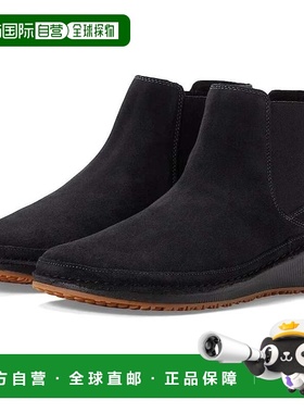 自营Women's Chaco Paonia JCH109576 Boots Black Suede Ankle C