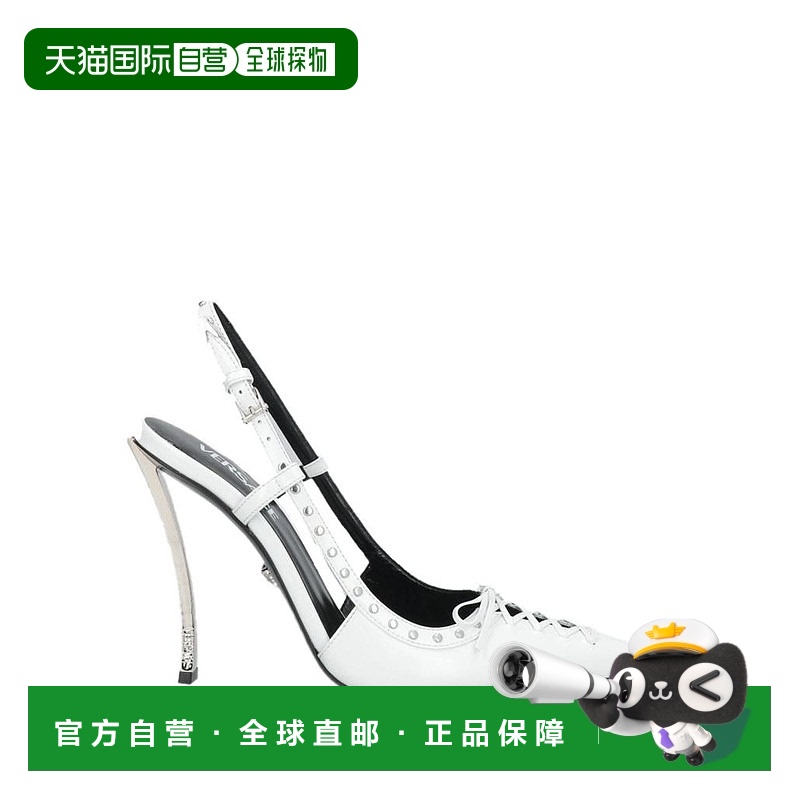 1h可退 【美国直邮】VERSACE Pump 女鞋 露跟高跟鞋 17849876WL