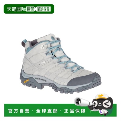 自营 merrell女式 Moab 2 Prime 中帮防水鞋 - 中号冰川 - 冰川