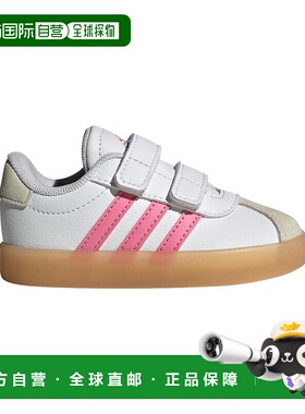 自营Adidas VL Court 3.0 CF White / Bliss Pink / Alumina  JI1