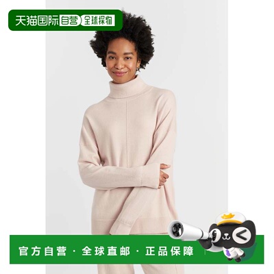 自营chinti & parkerBone Wool-Cashmere Relaxed Rollneck Sweat