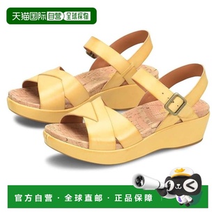 自营Kork-Ease Myrna 2.0 Sandal Womens Yellow Adjustable Stra