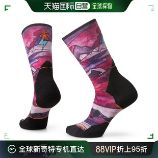 Mauve 跑步印花圆袜 Meadow 女式 美国直邮Smartwool 运动员版