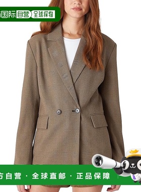 1h可退 香港直邮潮奢 blank nyc 女士 Affair 商务外套 colorful