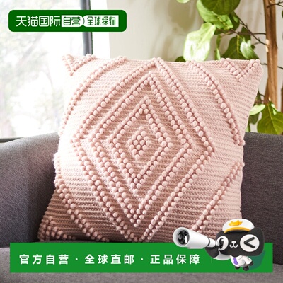 自营Safavieh Eira 枕头 - 玫瑰色 美国奥莱直发