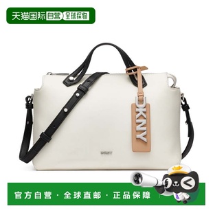 自营dknyLouisa Medium Satchel - marshmallow combo 美国奥莱直