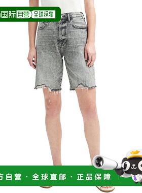 自营7 For All Mankind Easy James Fern 灰色短款 - 绿色 美国奥