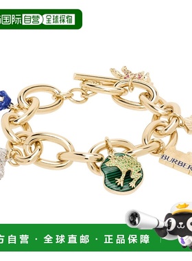1h可退 香港直邮潮奢 Burberry 巴宝莉 女士 坠饰手链 8112024
