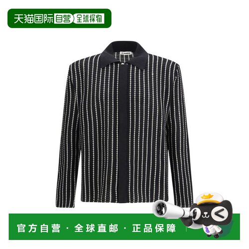 自营Jil Sander Cotton Men's Cardigan - black 美国奥莱直发