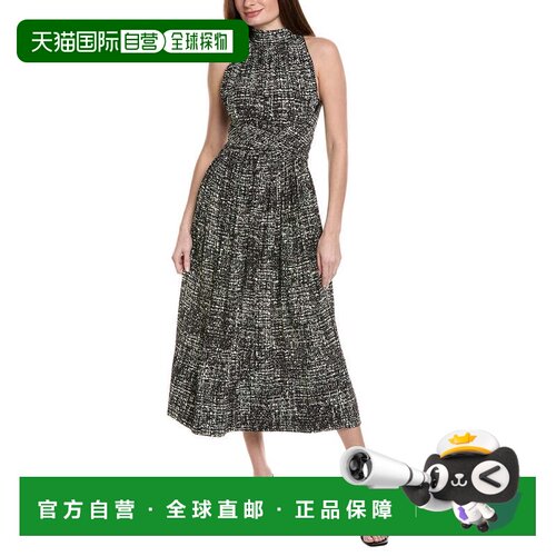 自营Proenza Schouler White Label Lola Dress - black multi 美