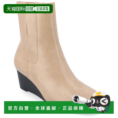 自营Journee Collection 女式 True Comfort 泡沫 Kylo 短靴 - 棕