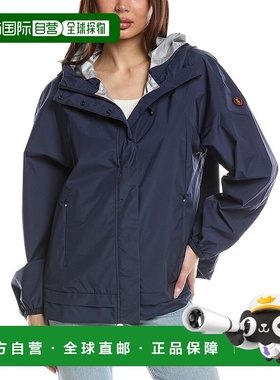 自营save the duck拯救鸭子雨衣-蓝色 【美国奥莱】直发外套夹克