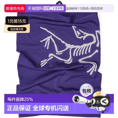1h可退 加拿大直邮arctery'x  针织围巾披肩始祖鸟骑行围脖护颈